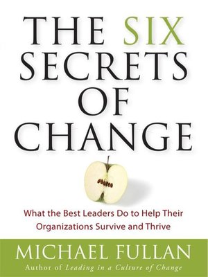 cover image of The Six Secrets of Change